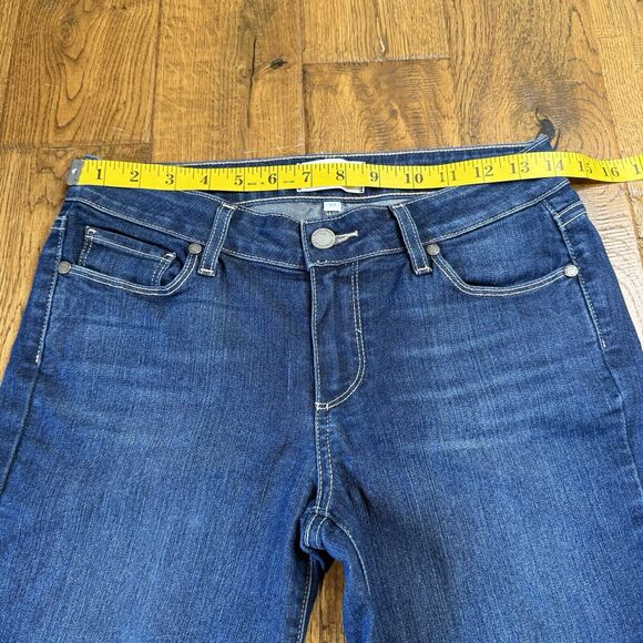 Paige Verdugo Ankle Skinny Jeans Dark Wash Denim Mid Rise Women's Size 27 - Picture 3 of 7